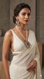 Premium Ruby Kundan Necklace Set